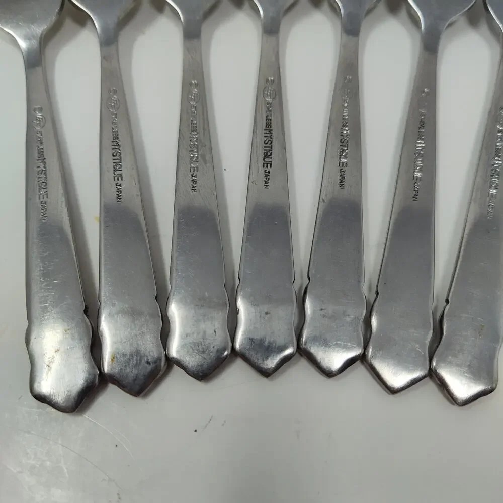 7X SF Hanford Forge Mystique Stainless Japan Silverware Salad Forks Flatware